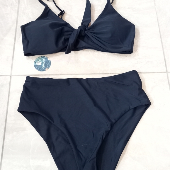 Blooming jelly black swim set size medium - Picture 1 of 8